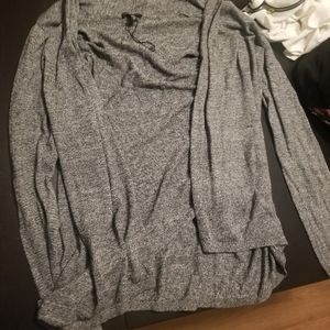 Express grey cardigan